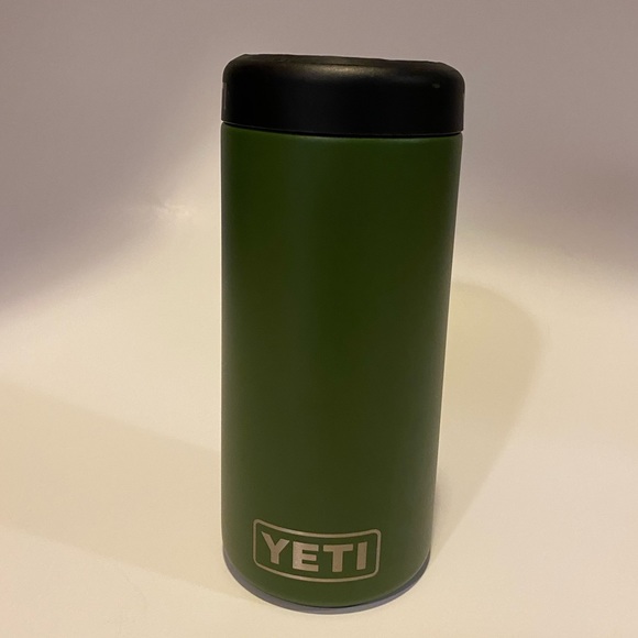 Yeti Dining Yeti 2oz Slim Can Cooler Olive Green Poshmark